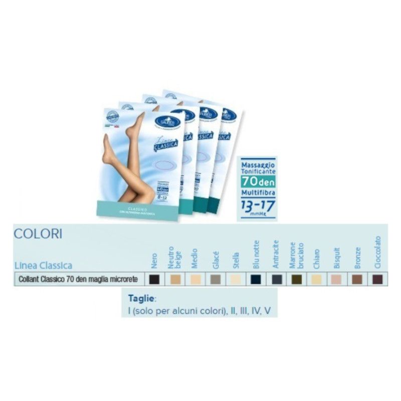 SAUBER COLLANT 70 DENARI MICRORETE MARRONE BRUCIATO 5 CLASSICA