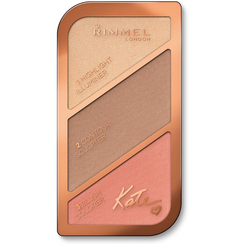 kate sculpting palette #002-coral glow r