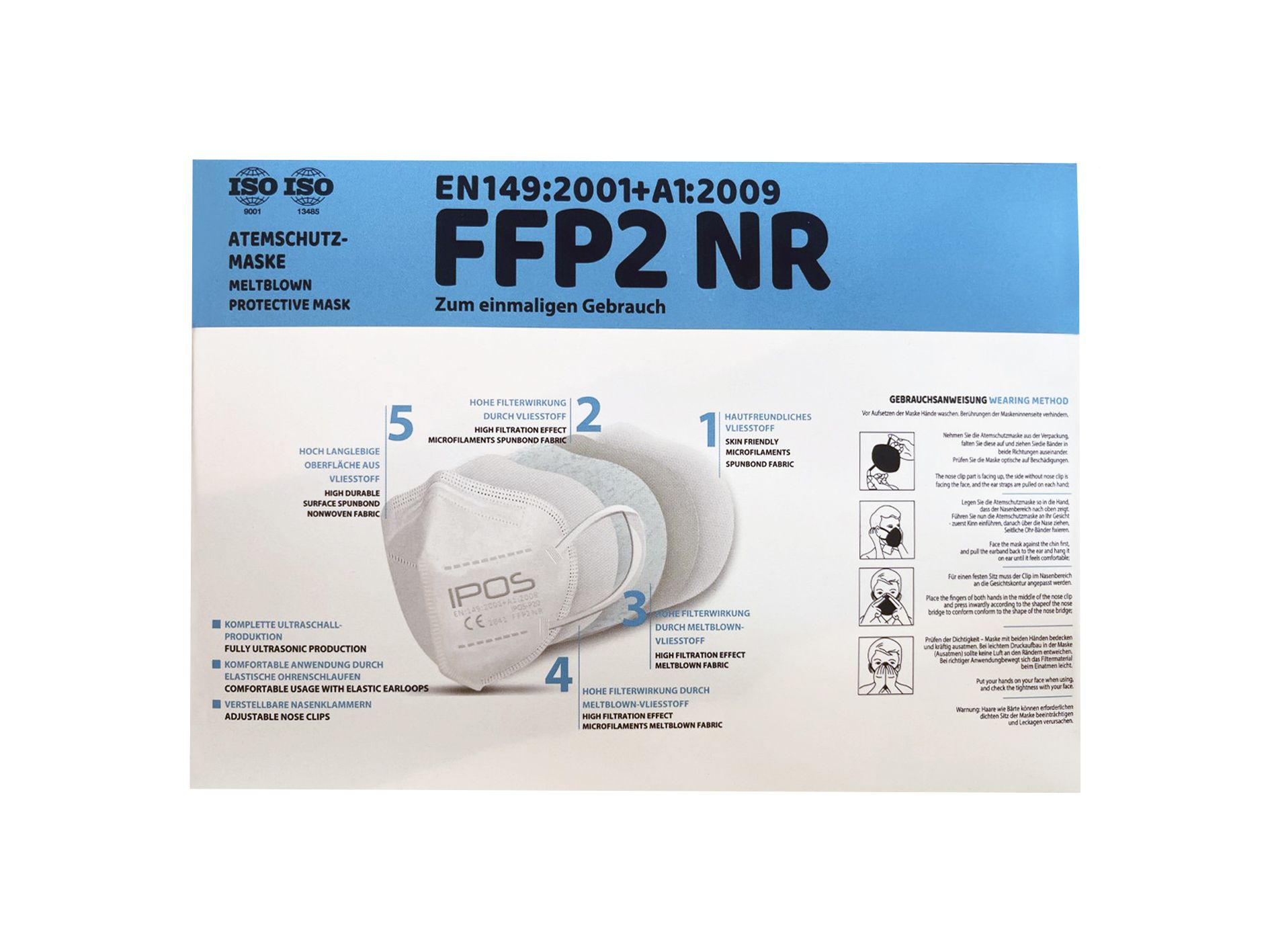 IPOS FFP2 Maske 50er Box
