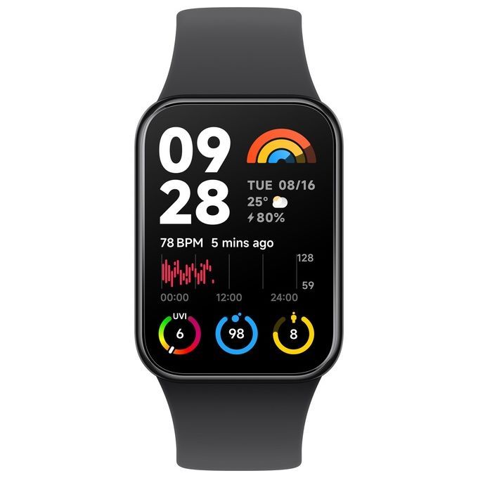 Xiaomi Smart Band 8 Pro-schwarz Fitnesstracker