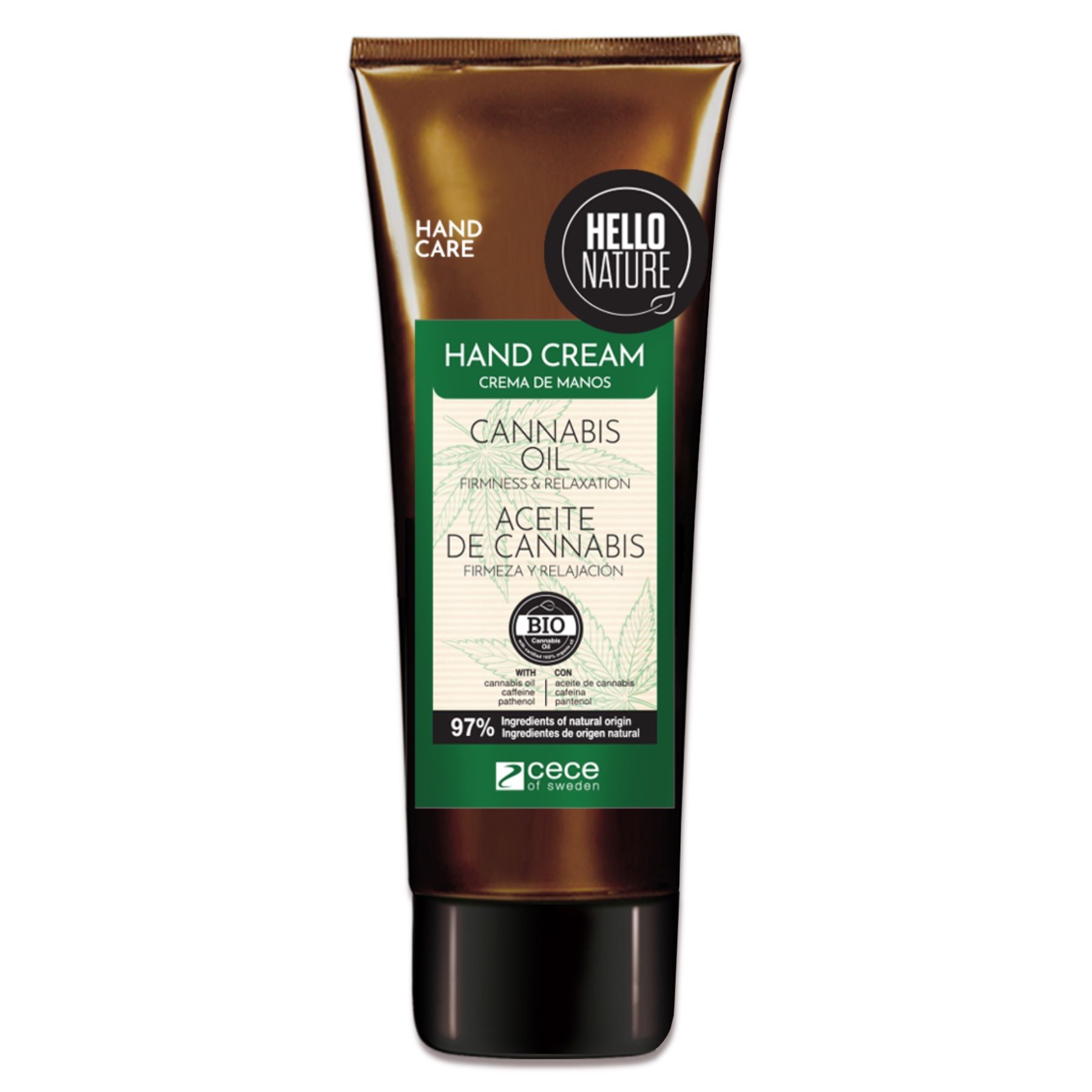 Hello Nature Handcreme für Handpflege mit Hanföl