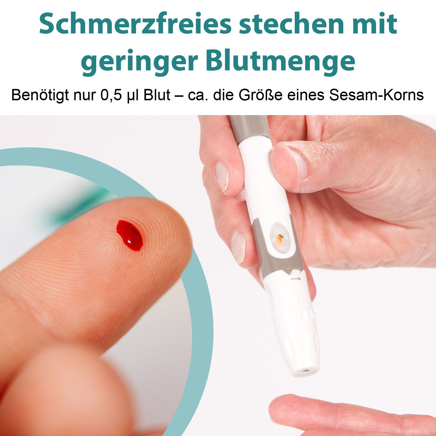 GlucoCheck XL Blutzuckerteststreifen, 100 Stück