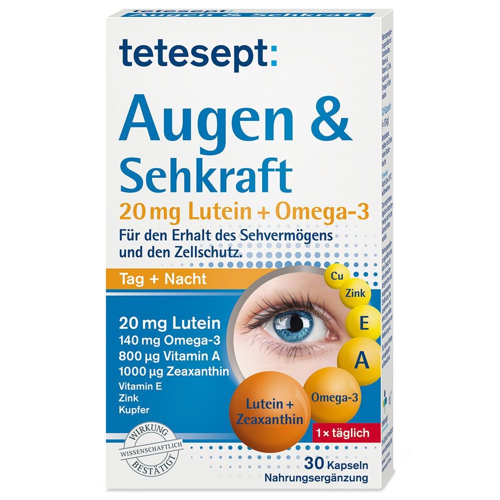 tetesept® Augen & Sehkraft