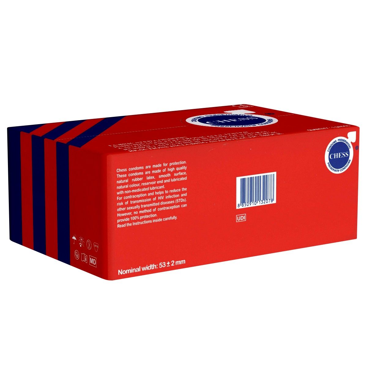 Chess *Lubricated Condoms* 144 St Kondome