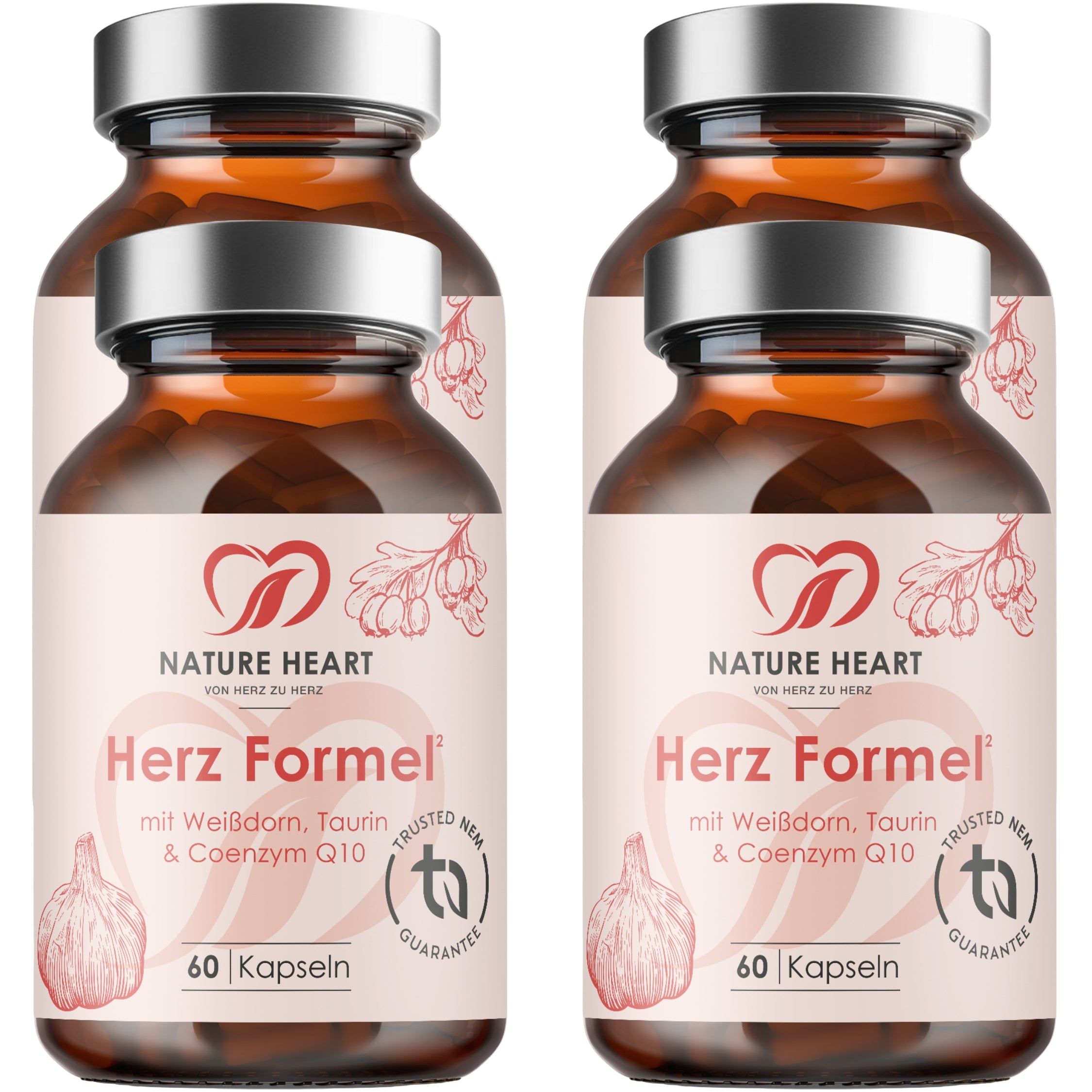 Nature Heart Herz Formel 4x60 St Kapseln