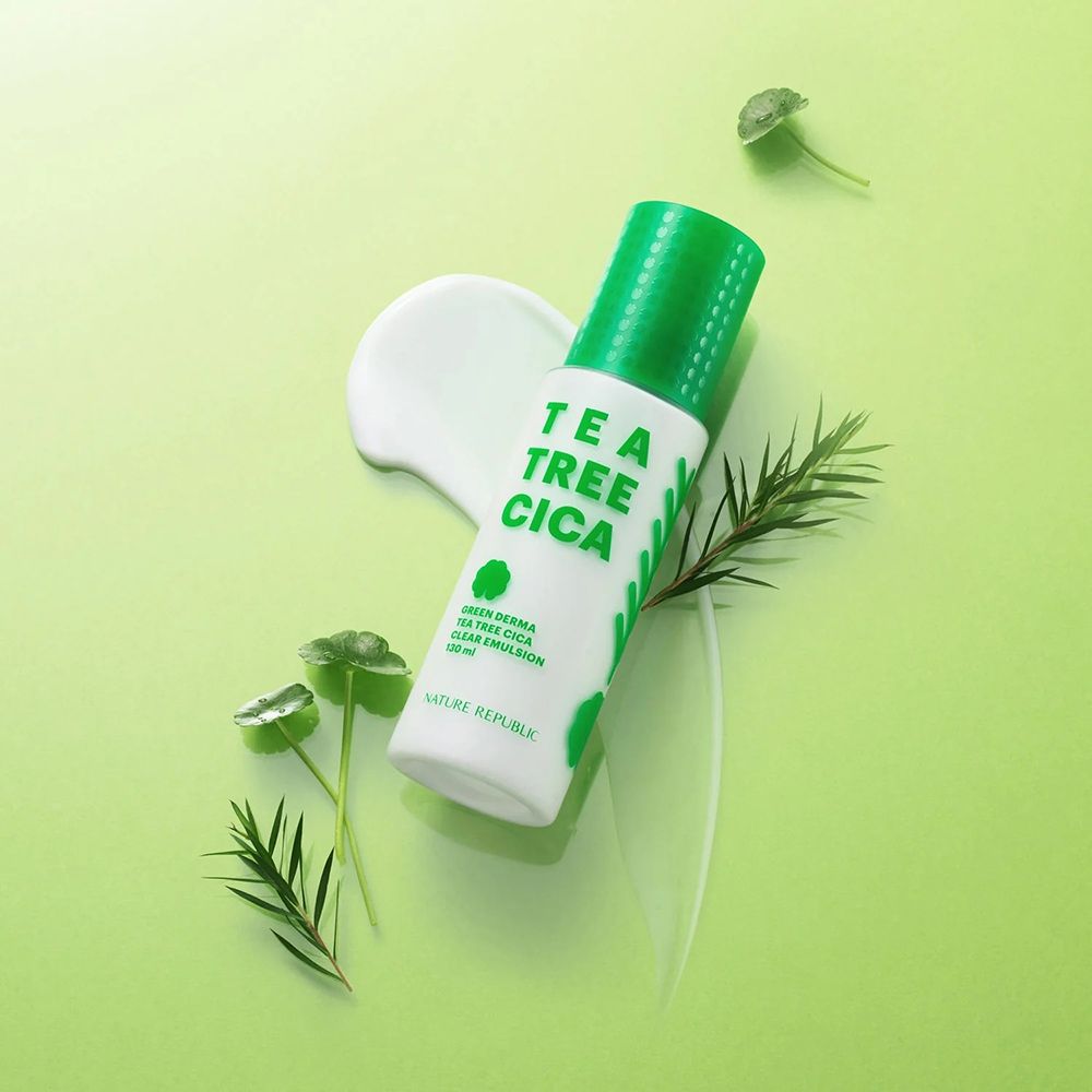 NATURE REPUBLIC Green Derma Tea Tree Cica Clear Face Emulsion