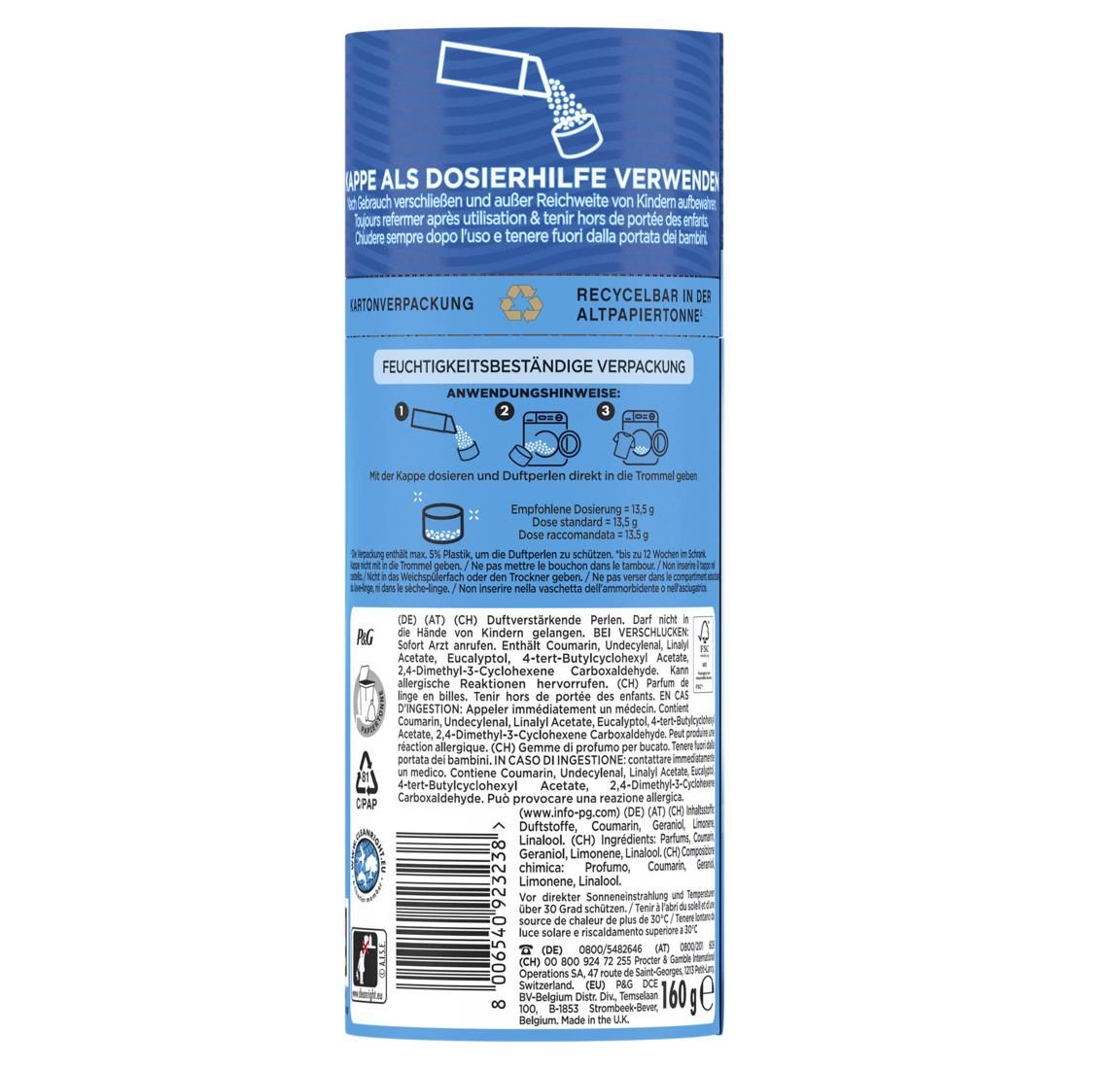 Lenor Waschmittel Wäscheparfüm Aprilfrisch 160g