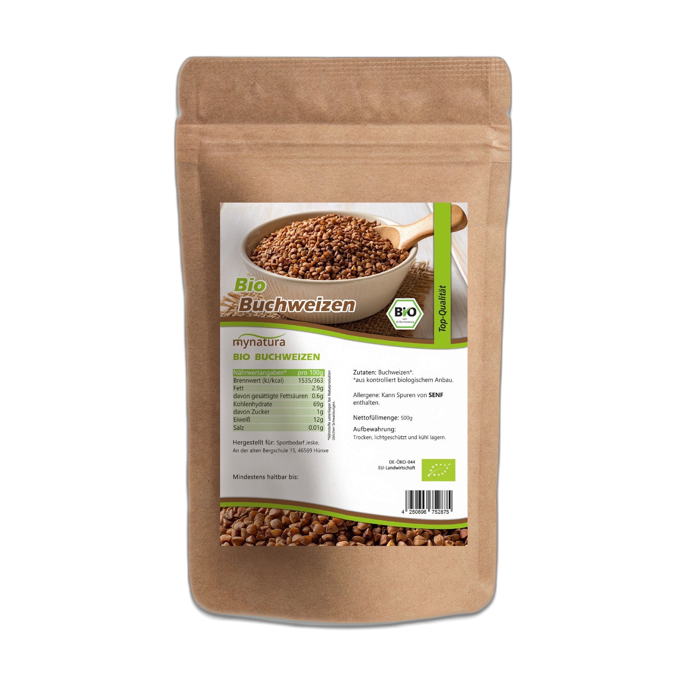 Mynatura Bio Buchweizen ganze Körner 500 g