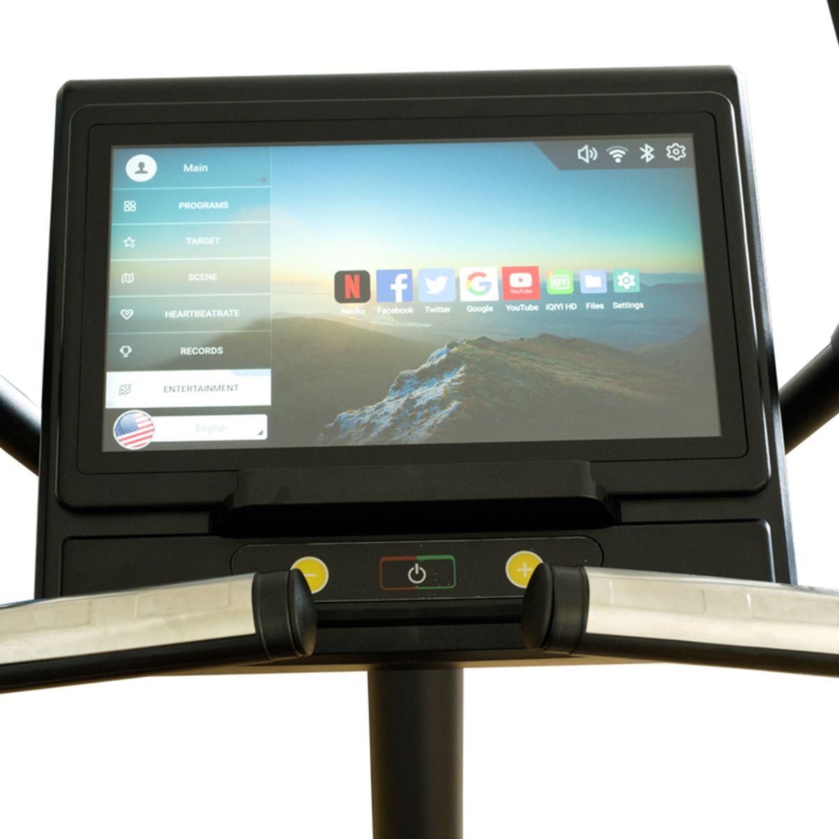 Hometrainer "Upright Bike" Heimtrainer mit Touchscreen