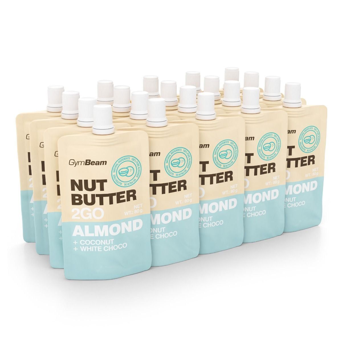 Nut Butter 2GO burro di mandorle ricco di fibre