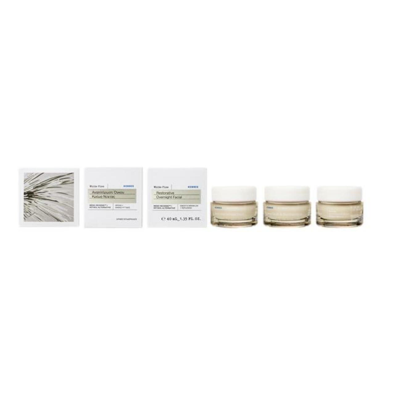 KORRES White Pine Meno Reverse Nachtcreme für reife Haut nach den Wechseljahren