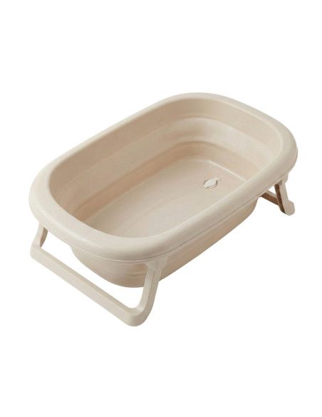 Faltbare Babybadewanne mit Ablaufstopfen