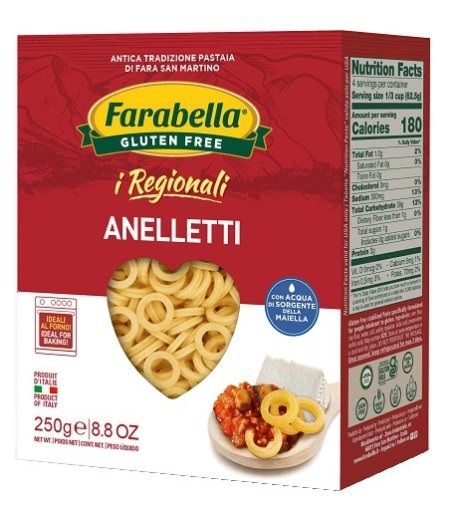 anelletti i regionali 250 g - farabella