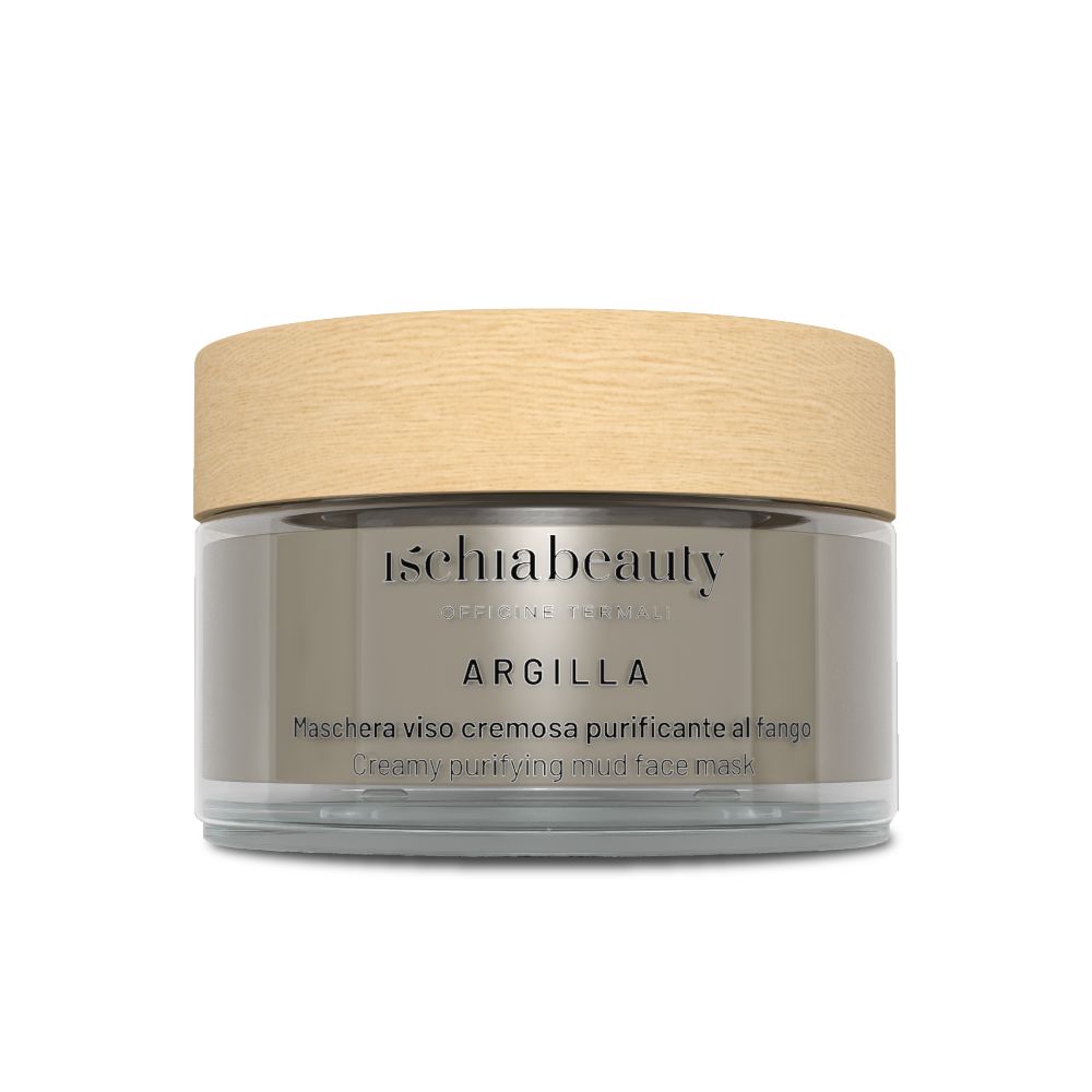 ischiabeauty Maschera viso cremosa purificante al fango