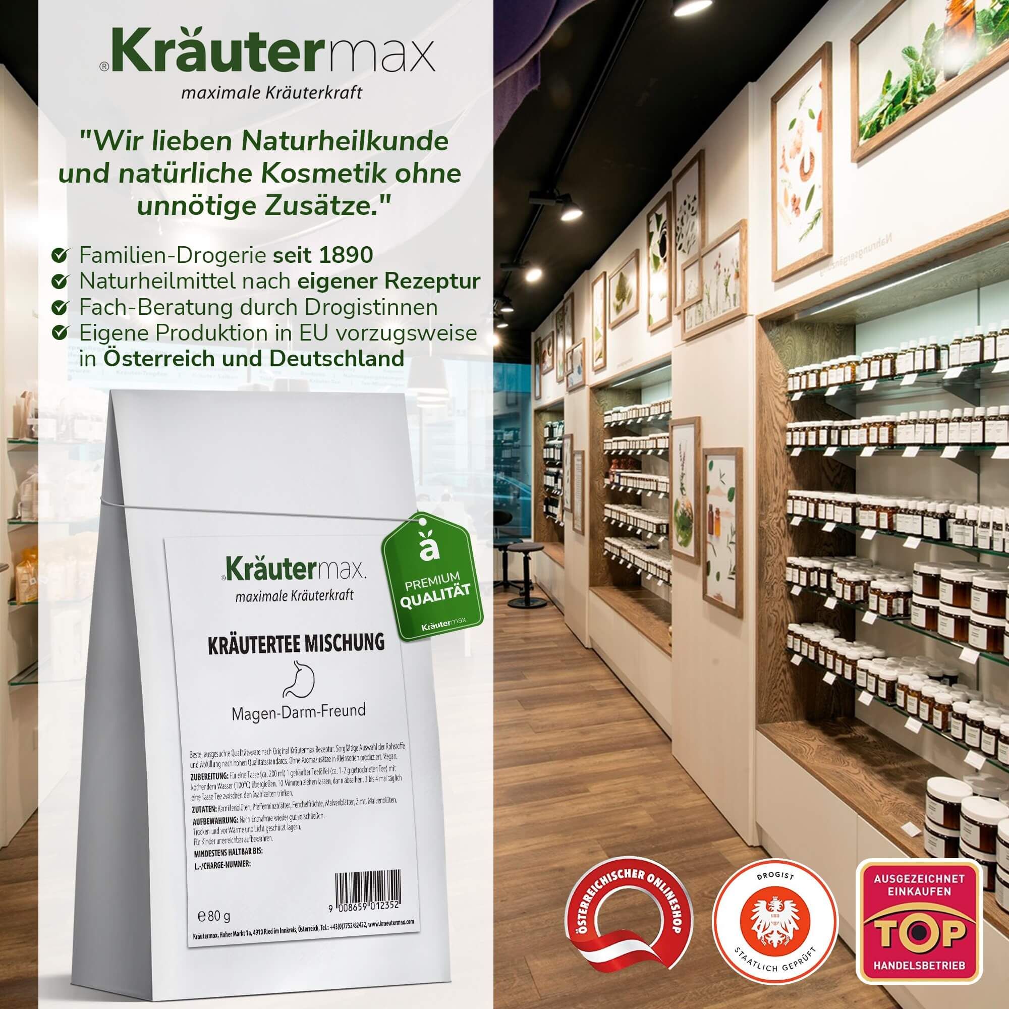 Kräutermax Magen und Darm Tee