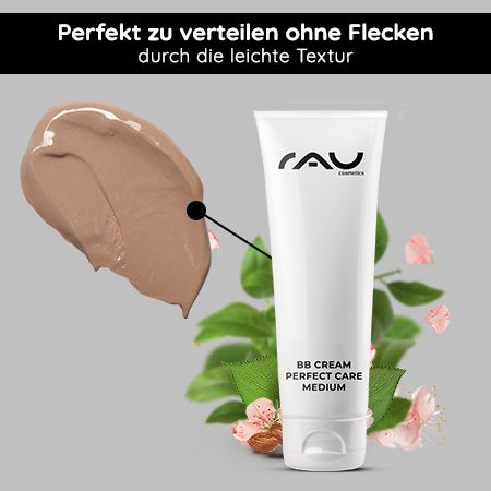 RAU Cosmetics BB Cream Medium Lsf12 Make-Up, Pflege & Sonnenschutz für Glow 5in1 Creme 75 ml Make up