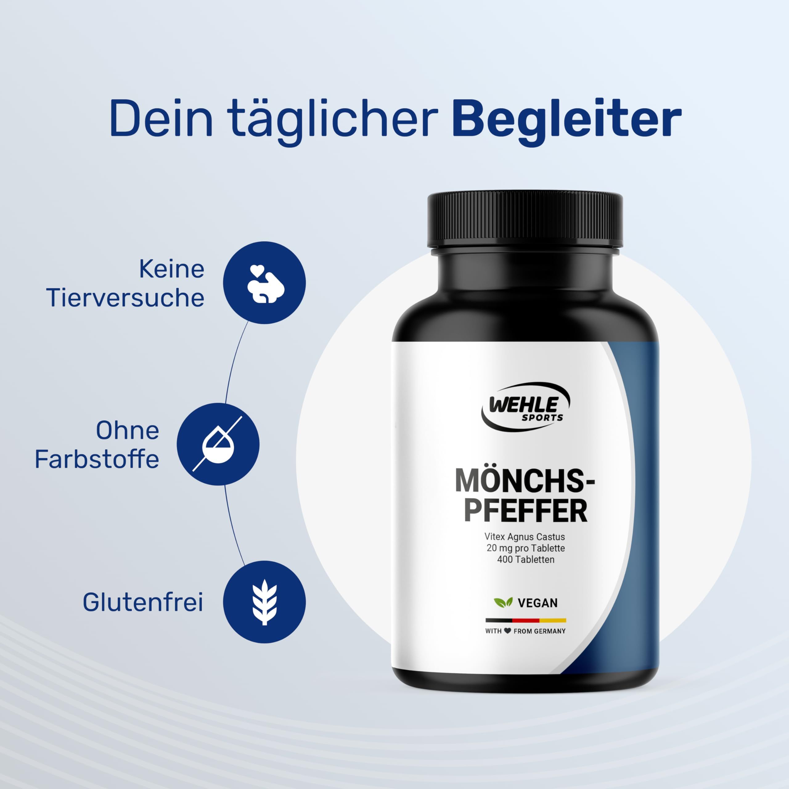 Wehle Sports Mönchspfeffer Tabletten