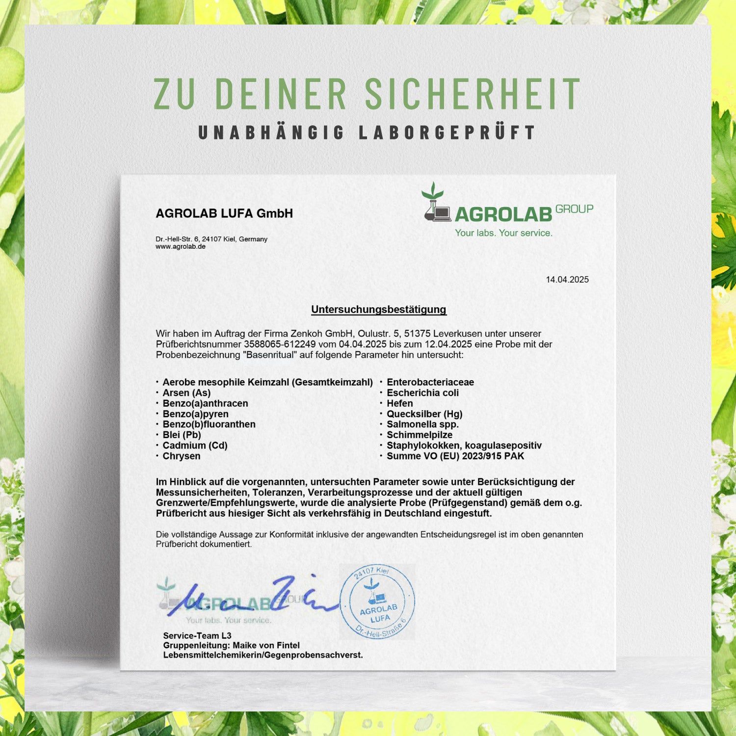Basenpulver mit Phytoessenzen - Basenritual - NATURTREU®