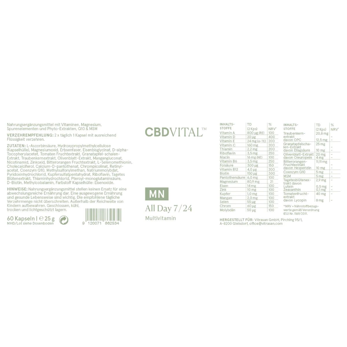 CBD VITAL All Day 7 / 24