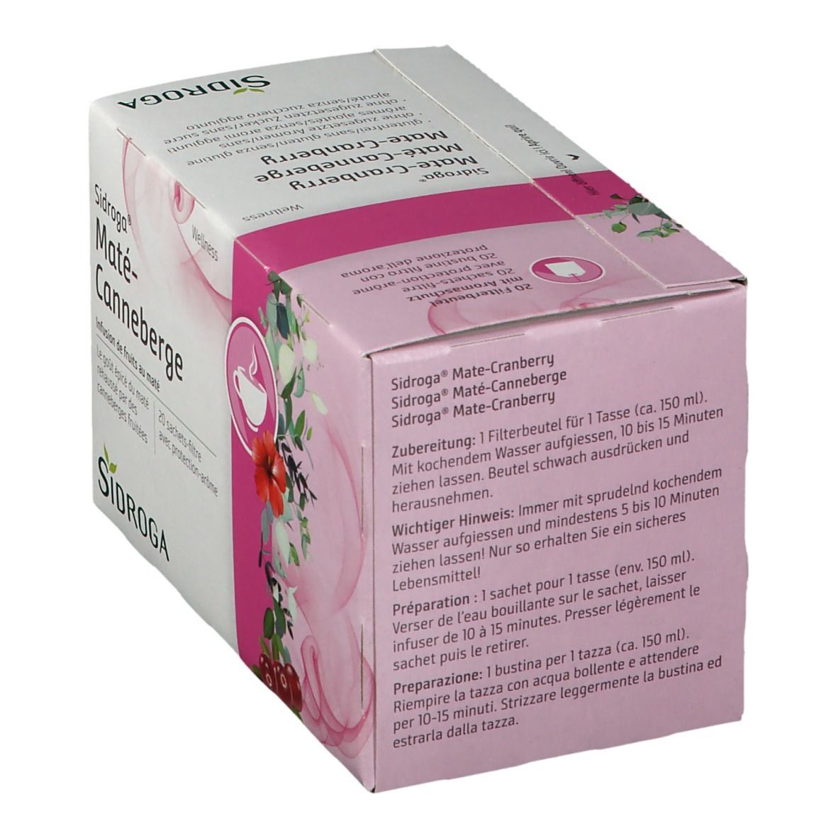 Sidroga® Wellness Mate-Cranberry Tee