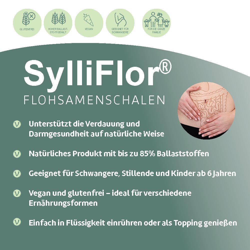 SylliFlor Flohsamenschalen Malz