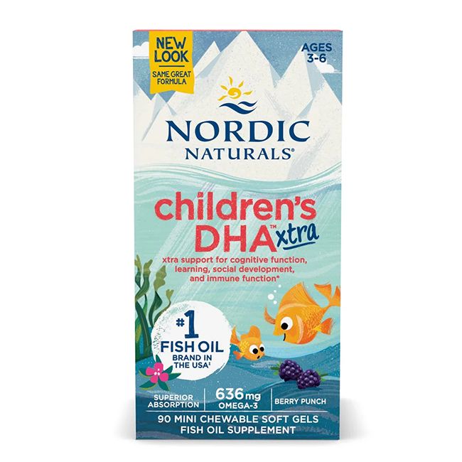 Nordic Naturals DHA Xtra für Kinder 636 mg 90 Pc