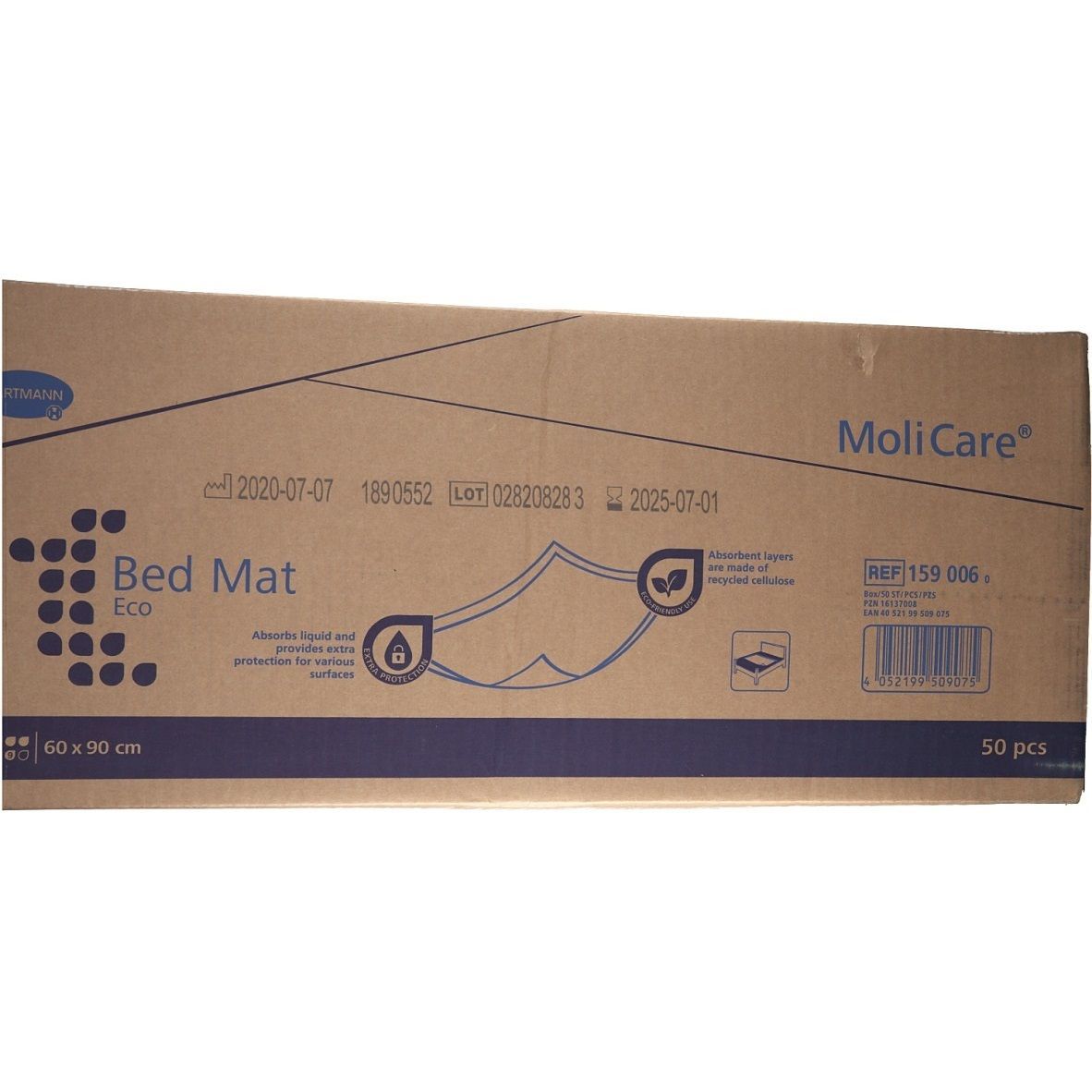 Molicare Bed Mat Eco 9 Tropfen 60x90 cm