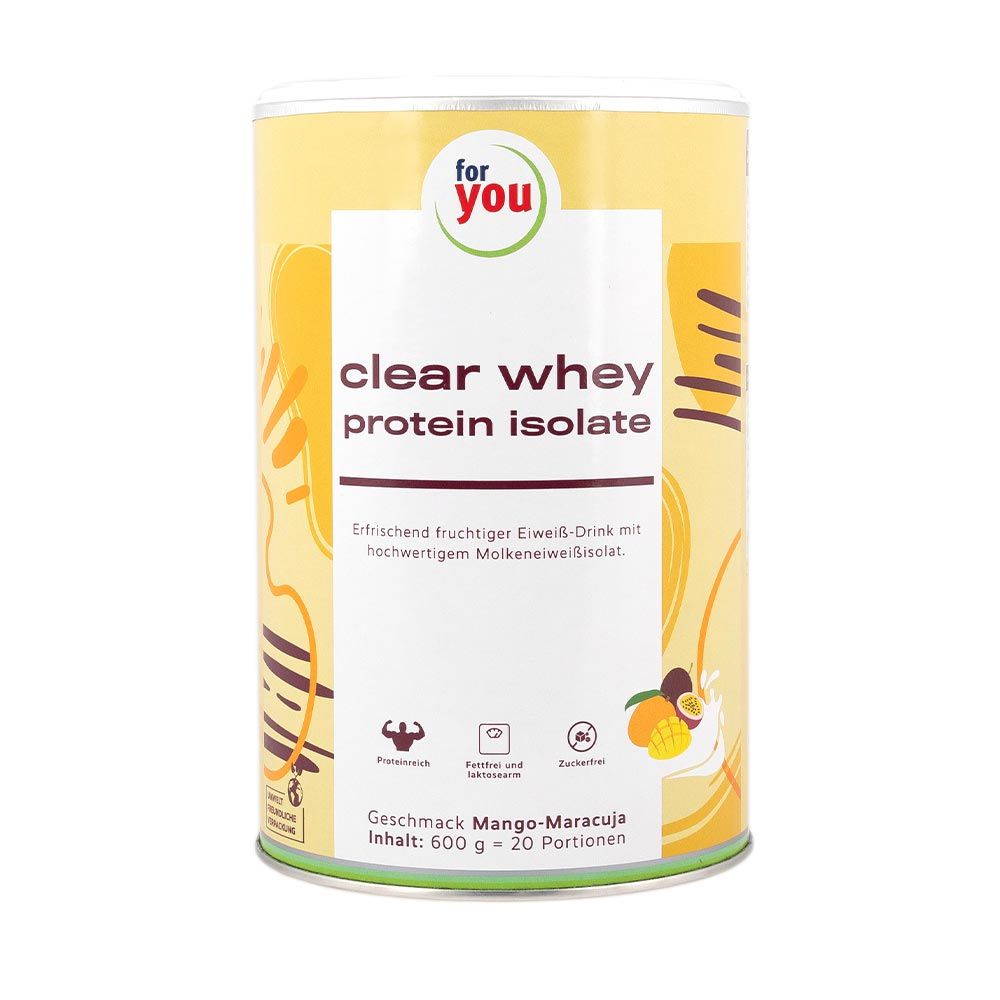 for you Clear Whey Protein Isolate