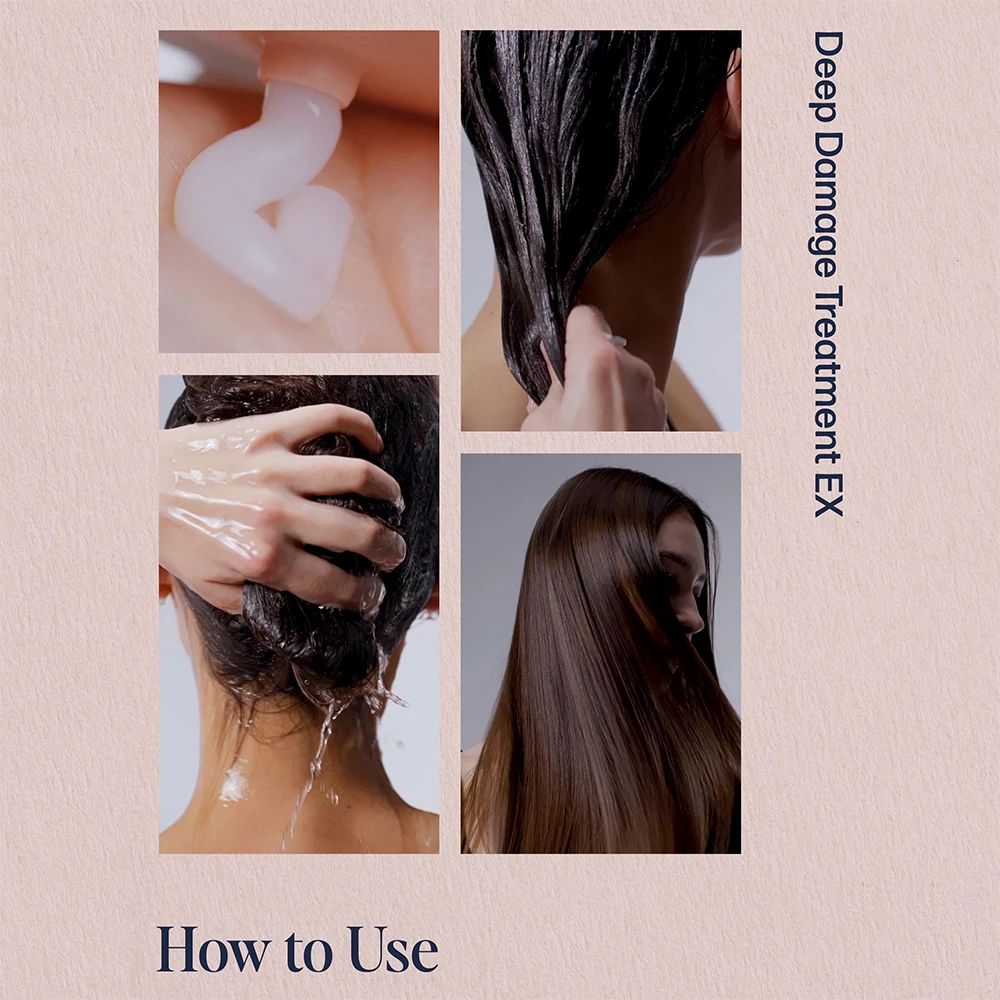 UNOVE Deep Damage Treatment EX – Intensivkur für stark geschädigtes Haar