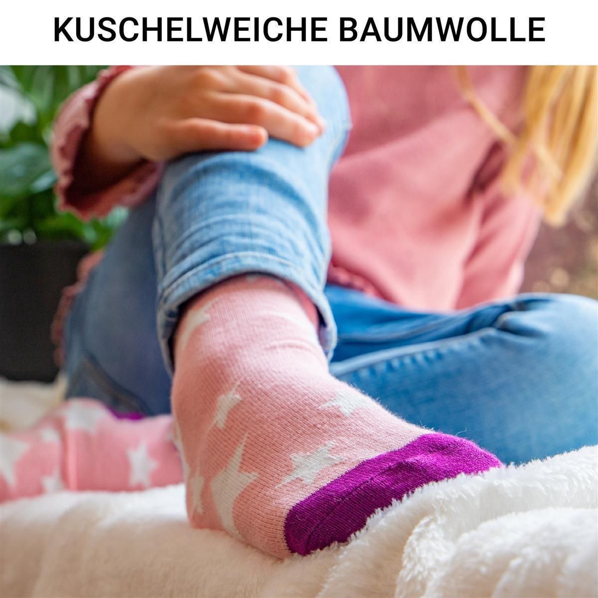 Occulto Kinder Baumwollsocken 8 St