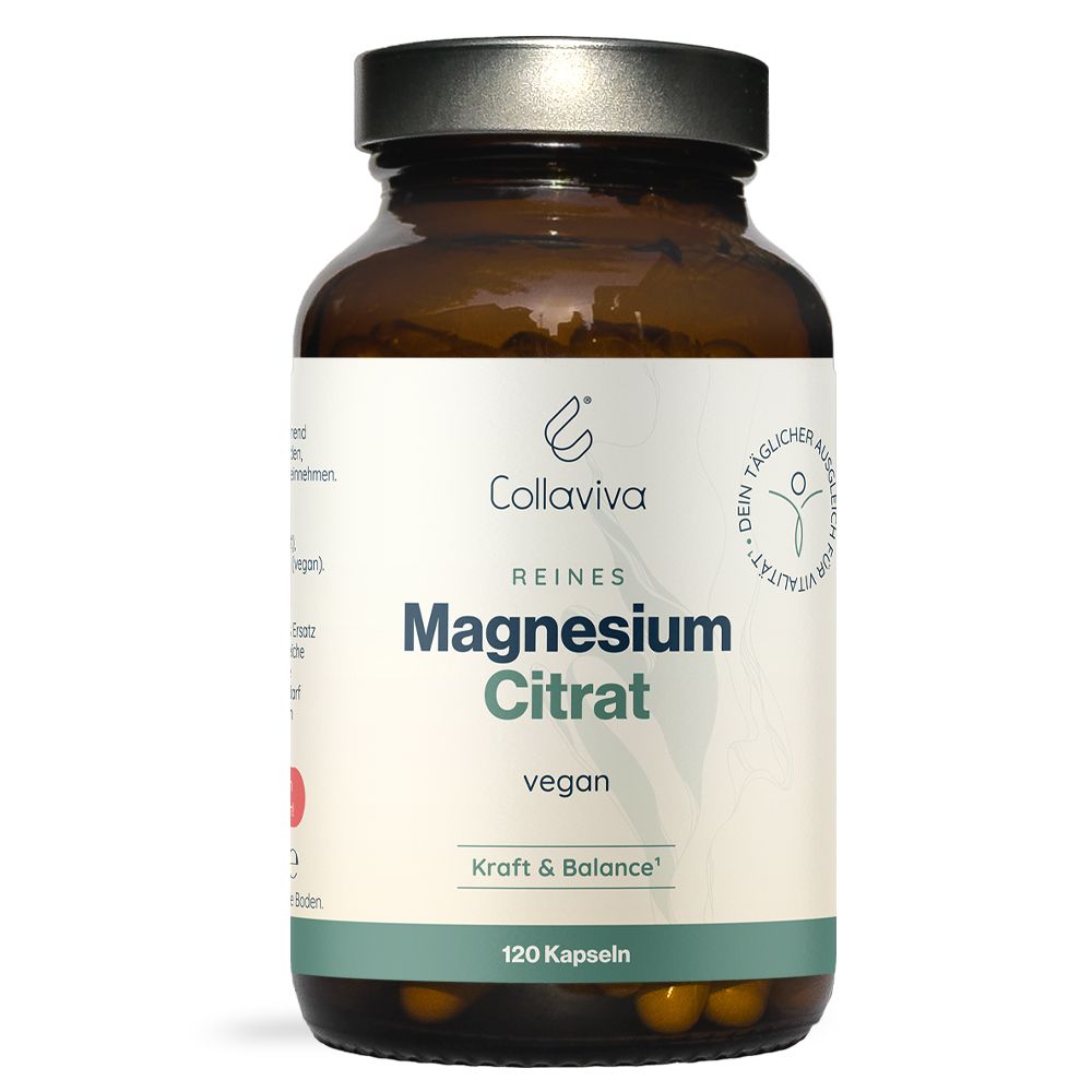 Collaviva Magnesium Citrat vegan  Kapseln