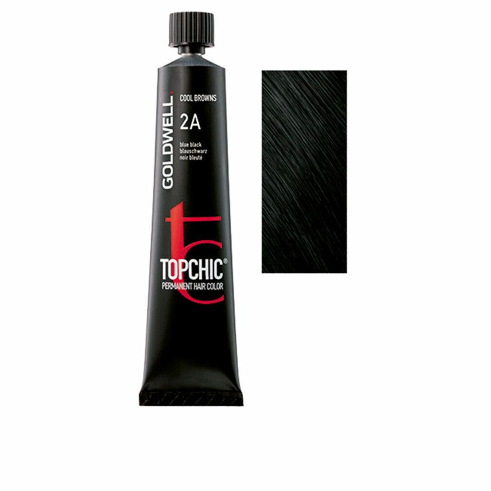 Goldwell Topchic Haarfarbe Blauschwarz 2A, 1er Pack (1 x )