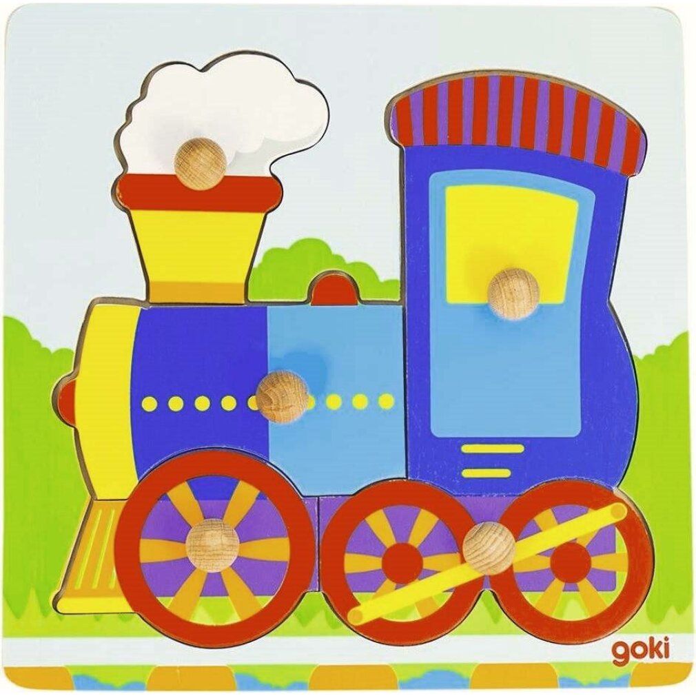goki puzzle in legno cavallo 5 pezzi