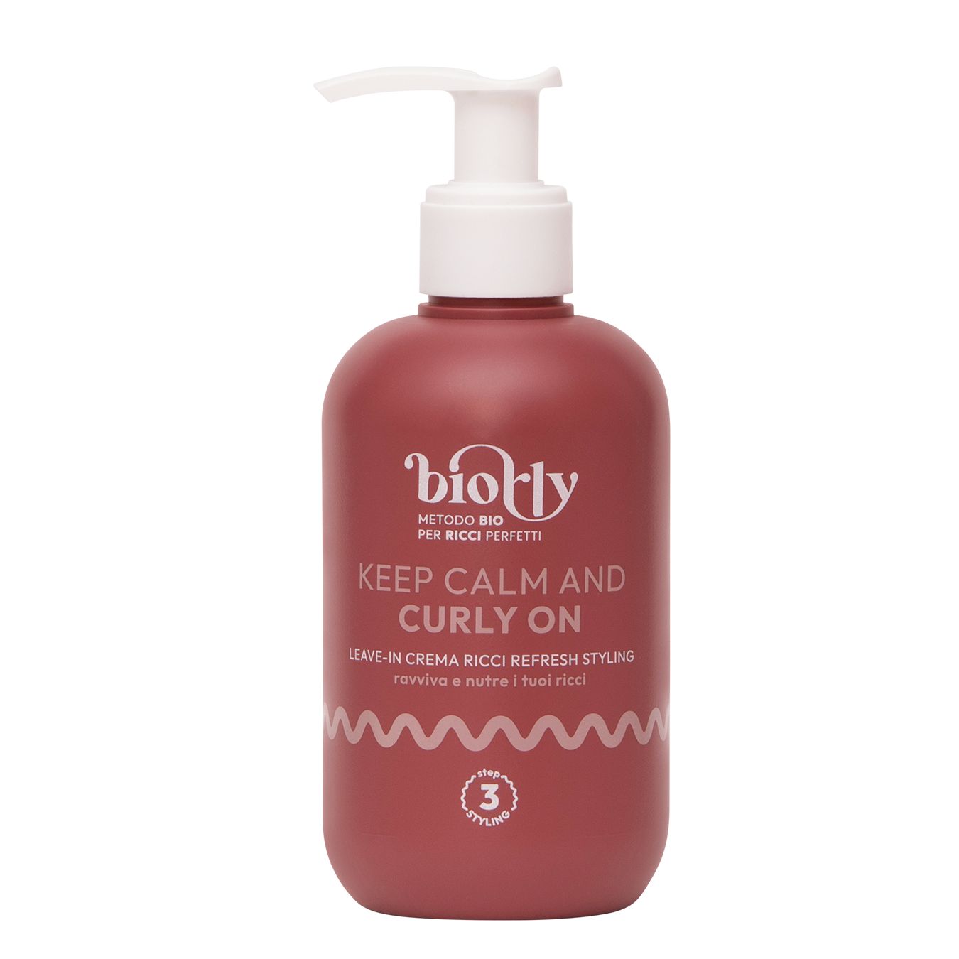 Biorly - Keep Calm And Curly On - STYLING per CAPELLI RICCI - Certificato BIO