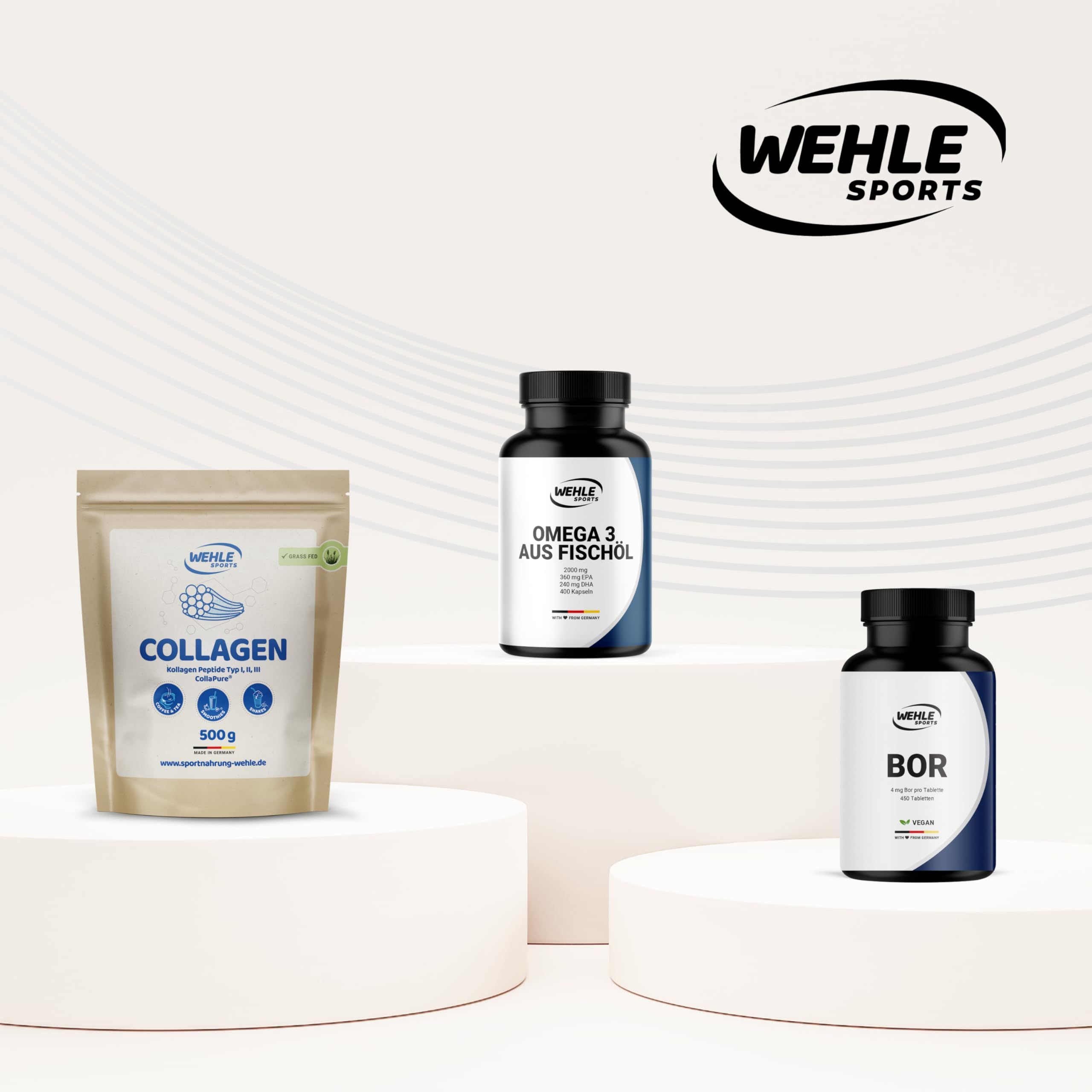 Wehle Sports Omega 3 Fischöl Kapseln