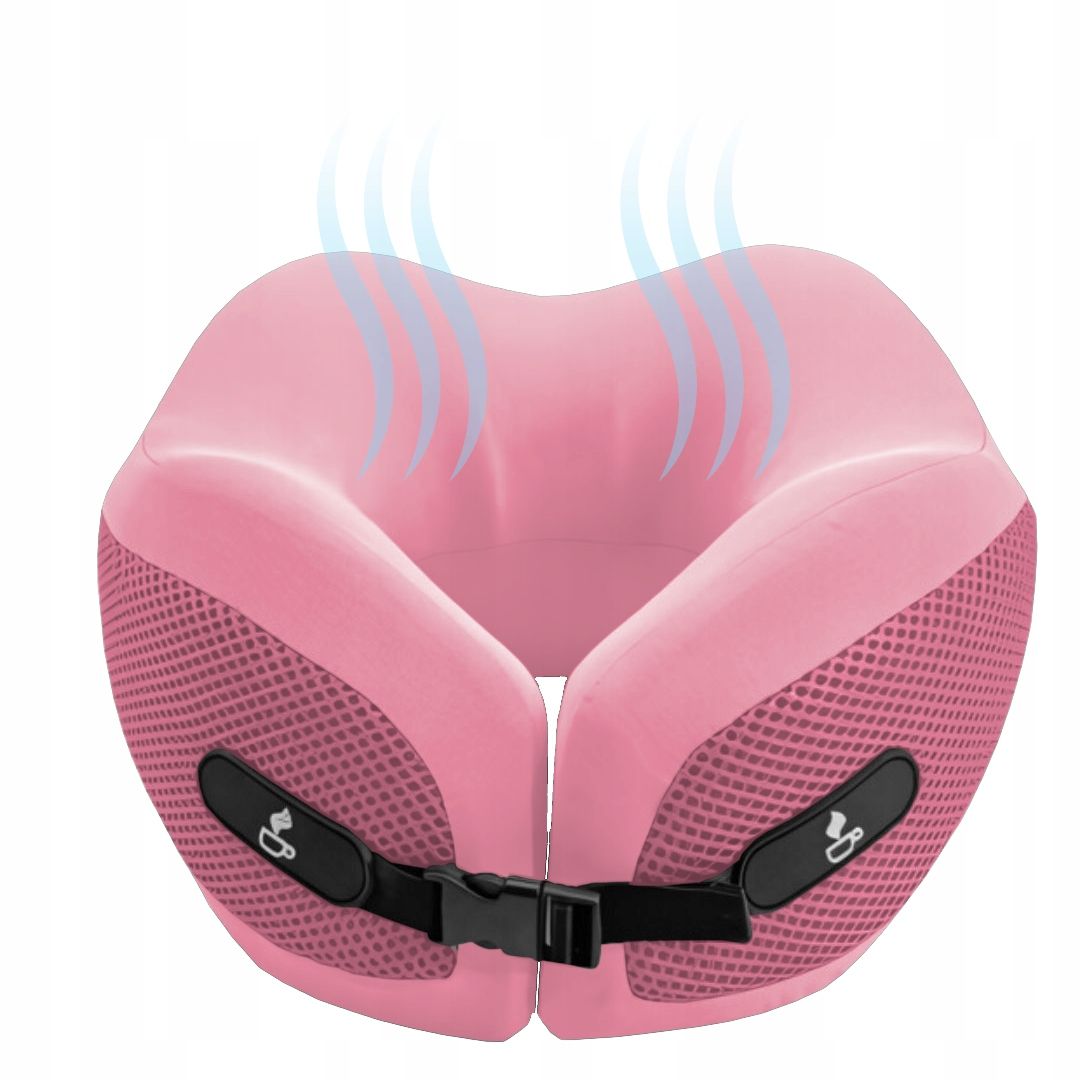 Medi Sleep Reisekissen aus Memory-Schaum rosa