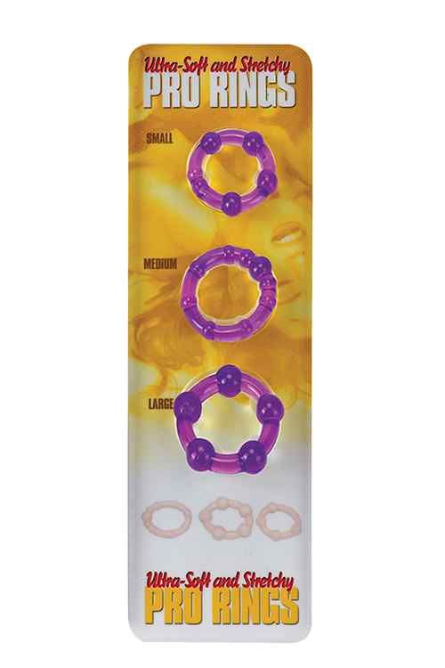 Ultra Soft & Stretchy Pro Rings Purple