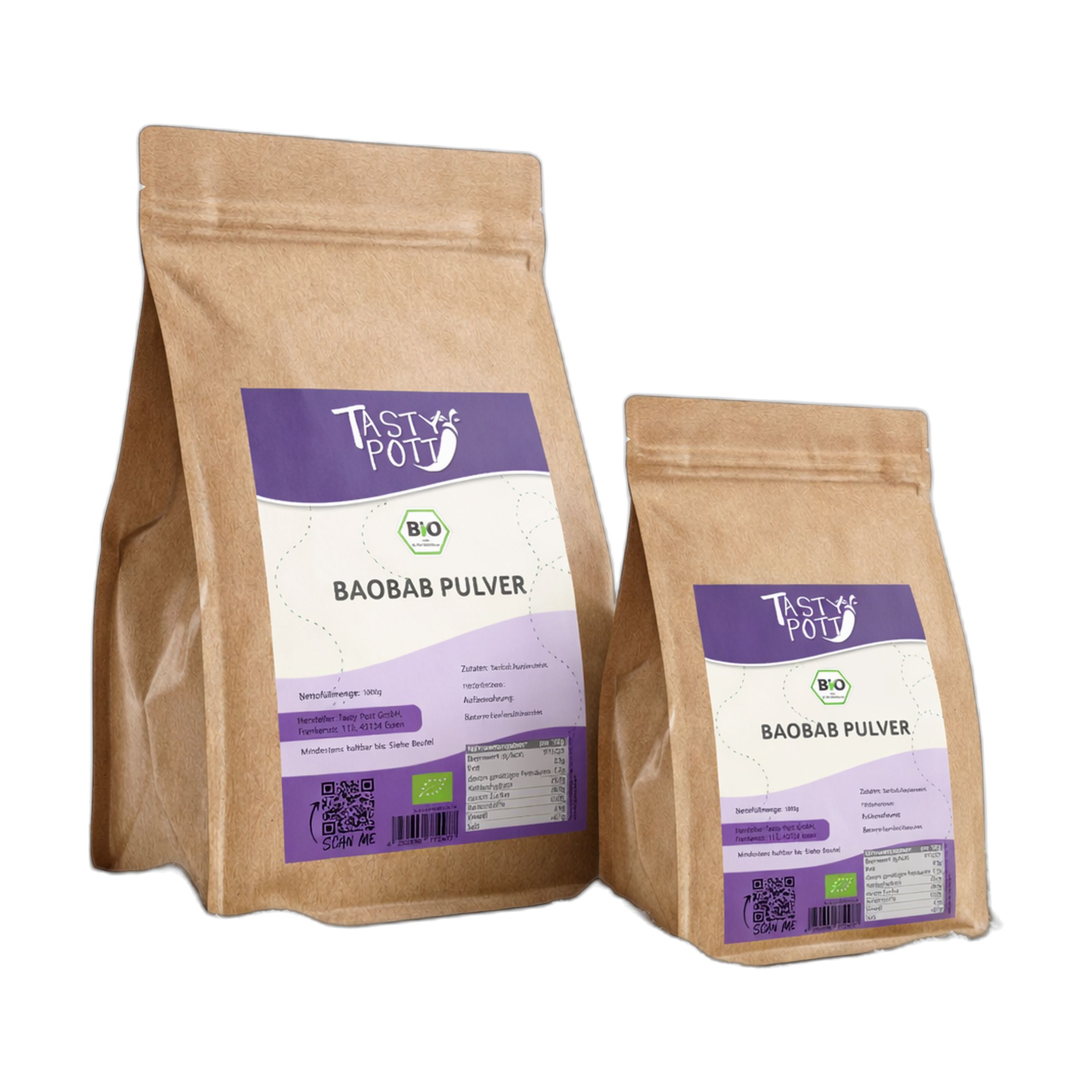 Tasty-Pott Tasty Pott Bio Baobab Pulver 1 St