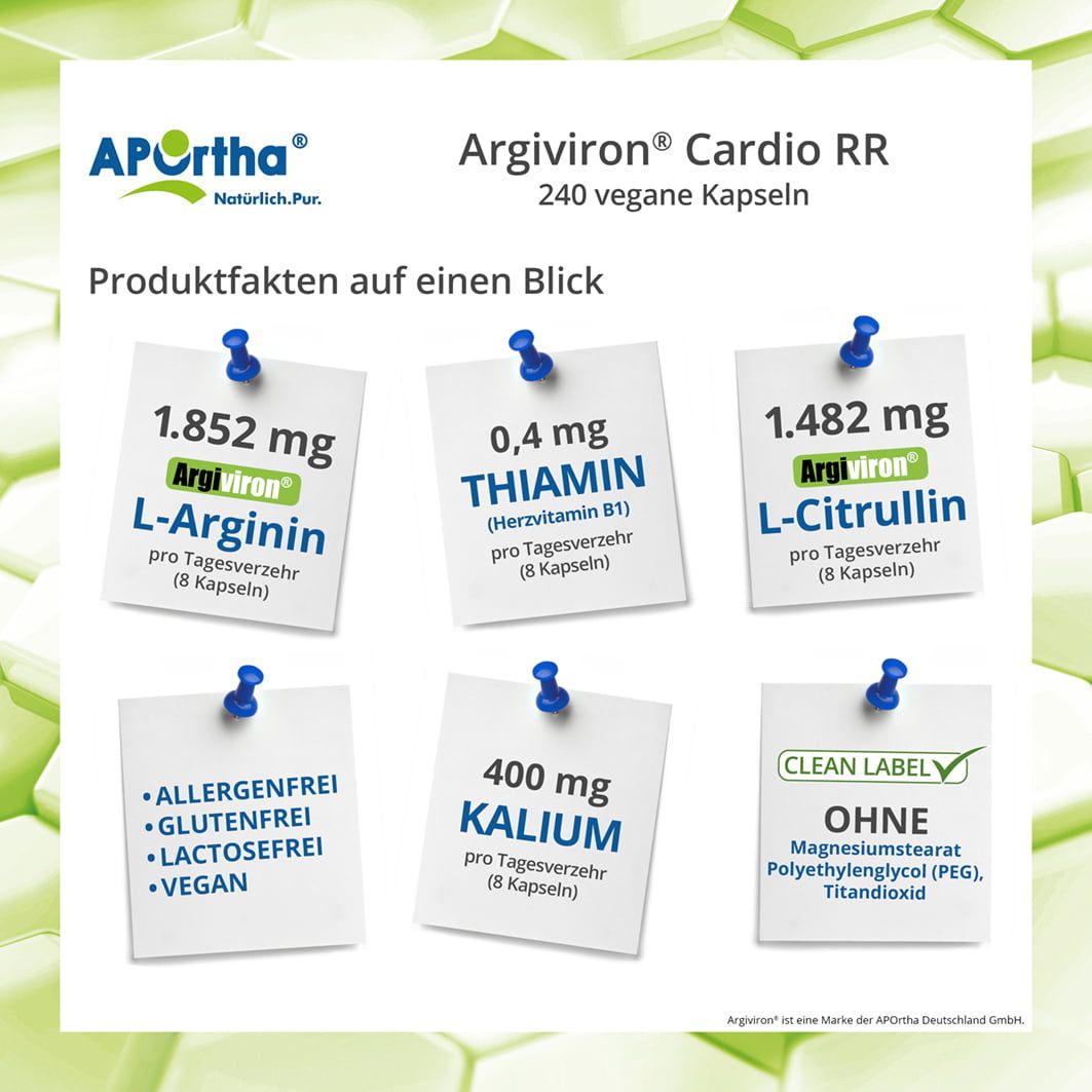 APOrtha® Argiviron® Cardio RR - Kapseln 240 St