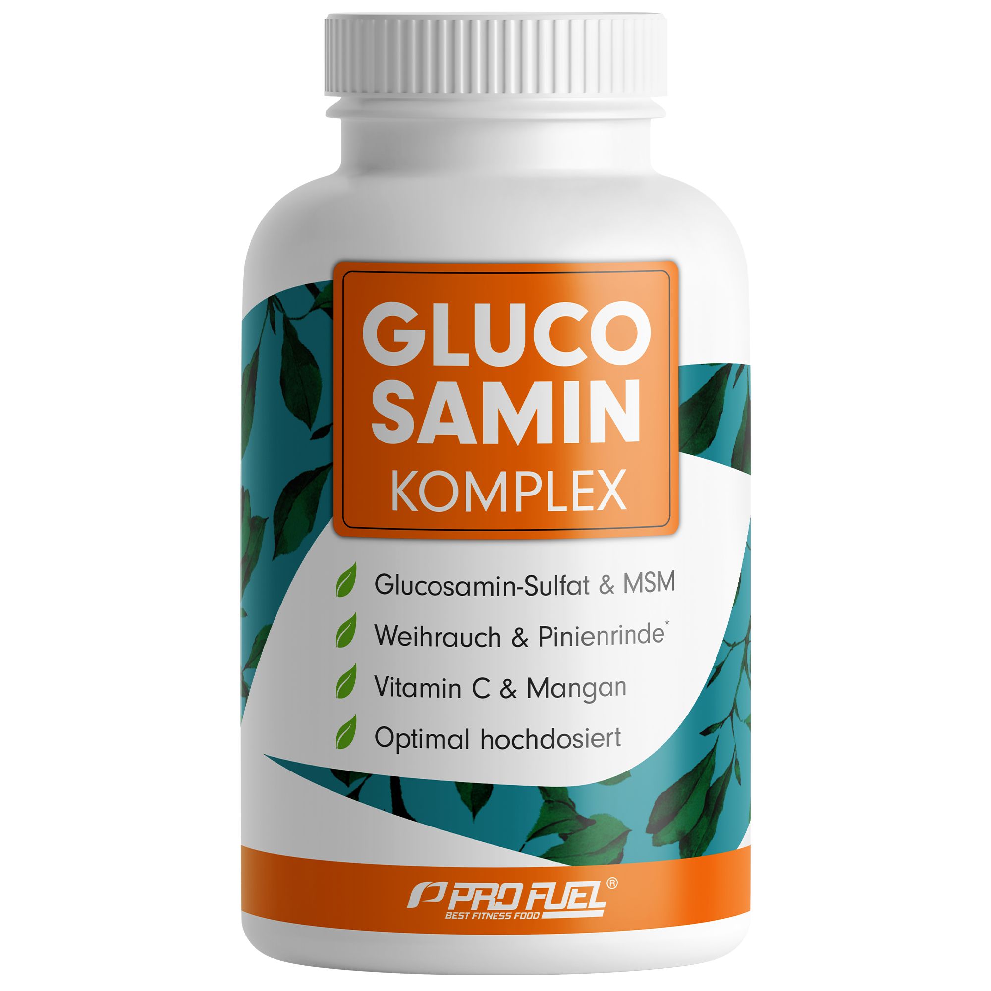 ProFuel - GLUCOSAMIN Komplex mit MSM, Weihrauch, Pinienrinde, Vitamin C & Mangan