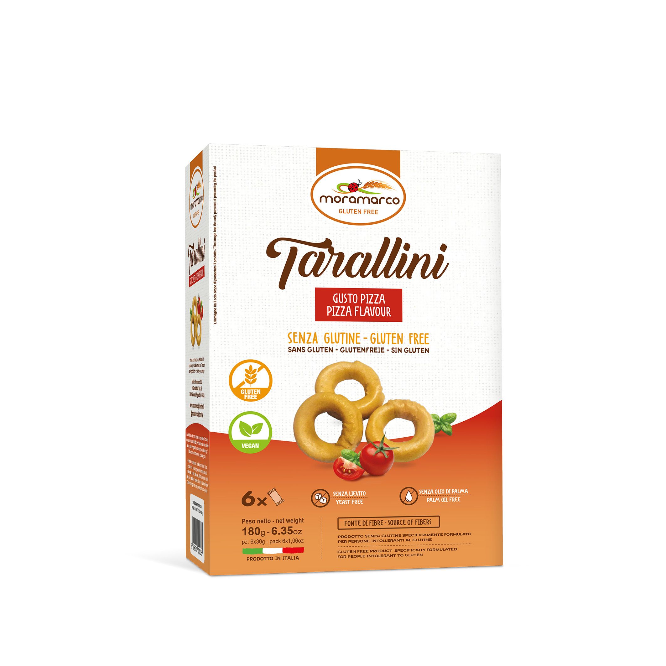 Tarallini Senza Glutine al Gusto Pizza - Moramarco