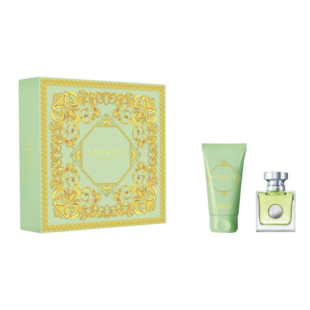 Versace, Versense Set = E.d.T. Nat. Spray 30 ml + Body Lotion 50 ml