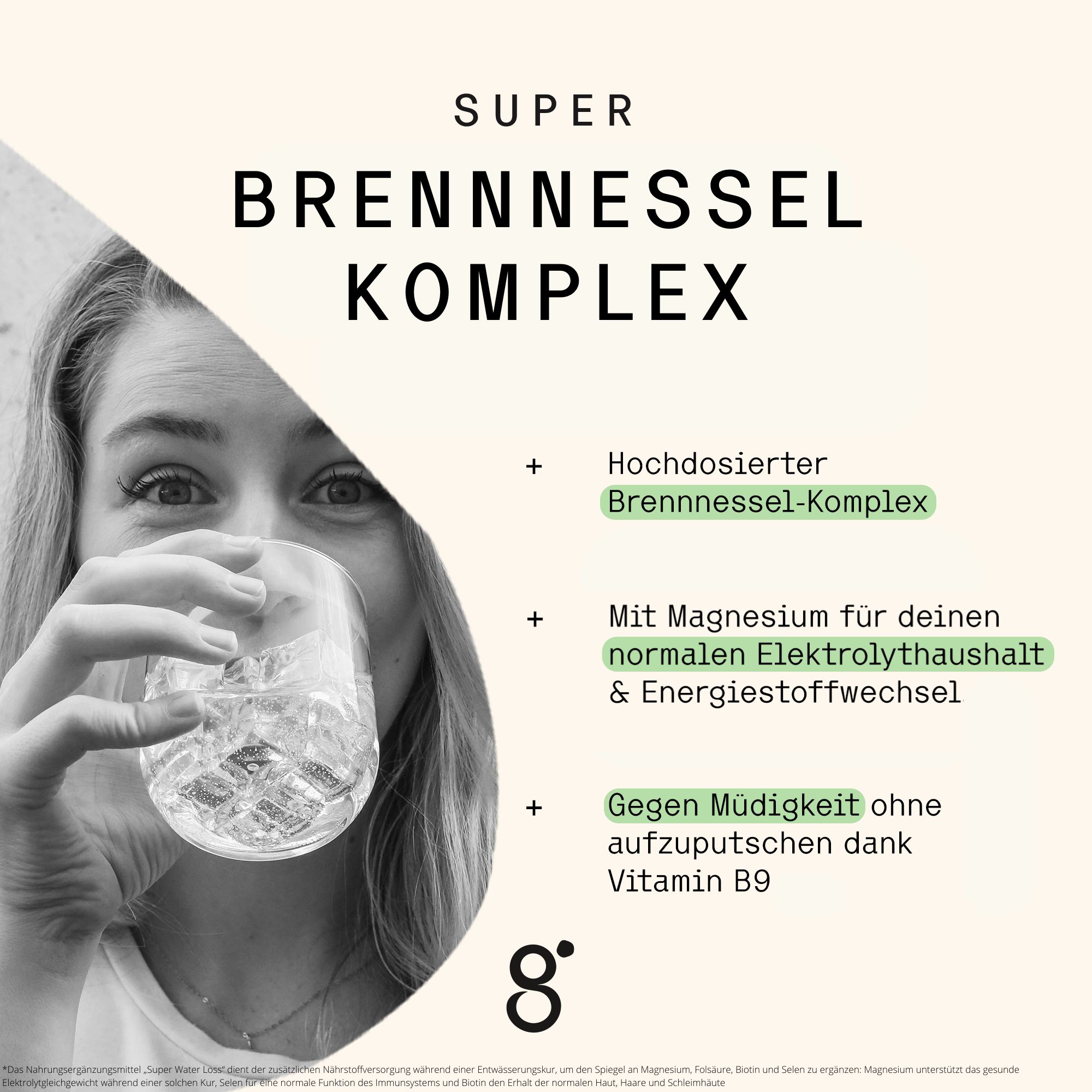 grenzenlos® - Super Water loss - Brennnessel Komplex