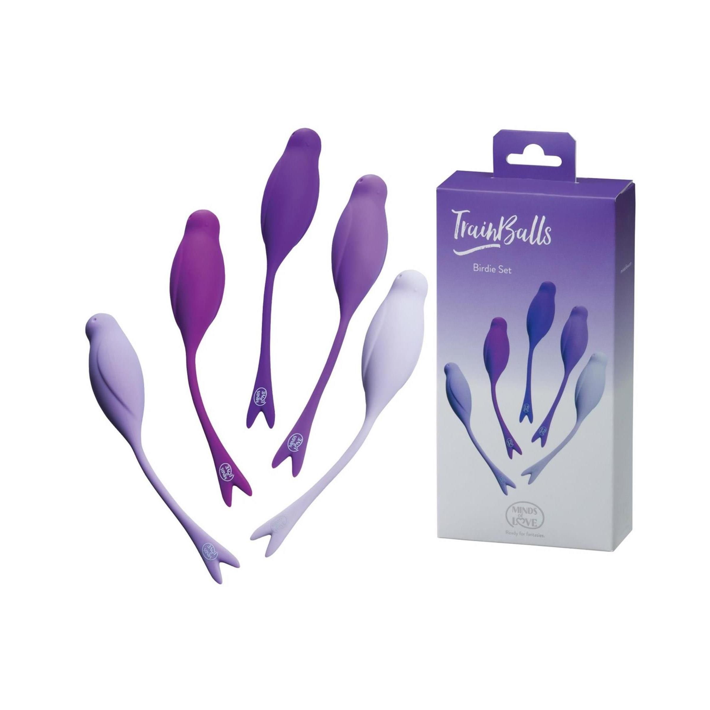 MINDS of LOVE TrainBalls Birdie Set