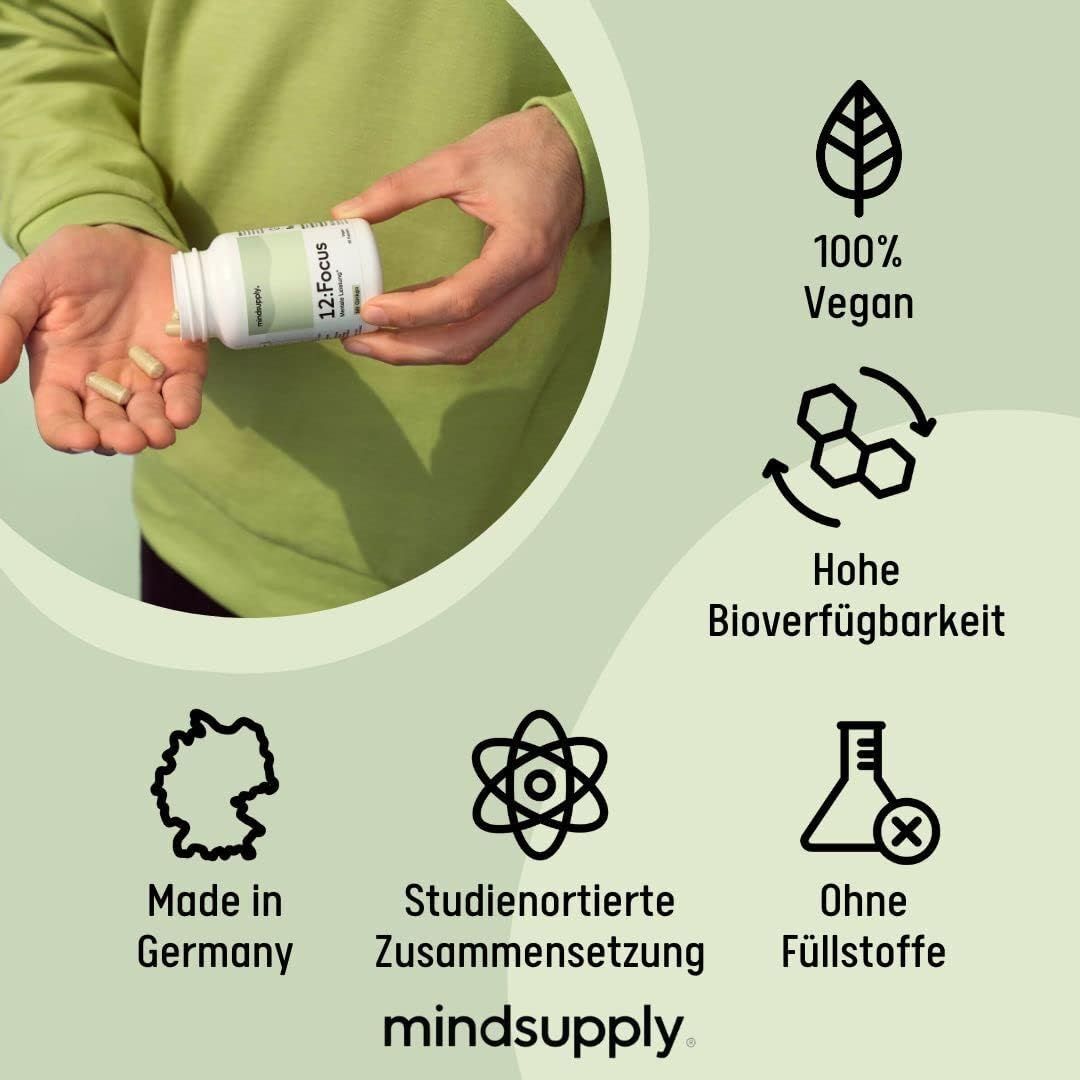 mindsupply FOCUS - mentale Leistung mit Gingko