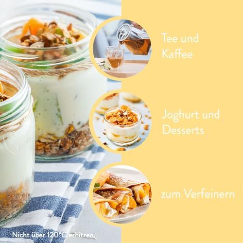 Borchers Erythrit Süßungsmittel: Tee, Joghurt, Desserts, zum Verfeinern.
