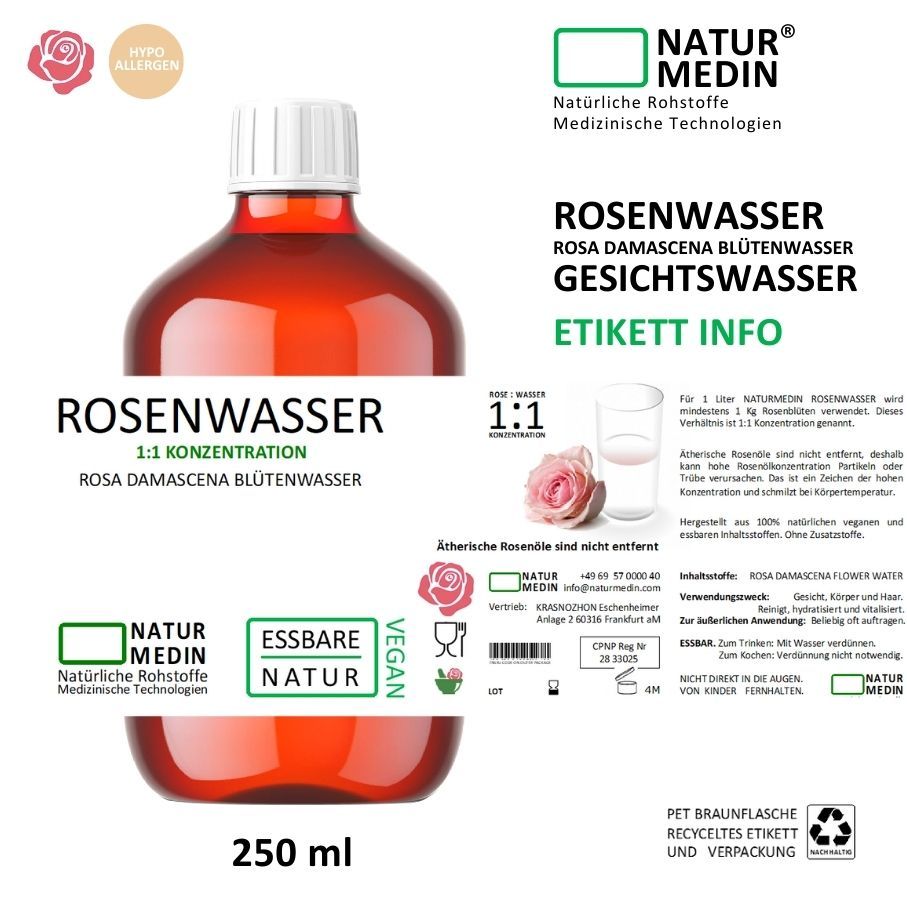 NATURMEDIN® Rosenwasser Balanced