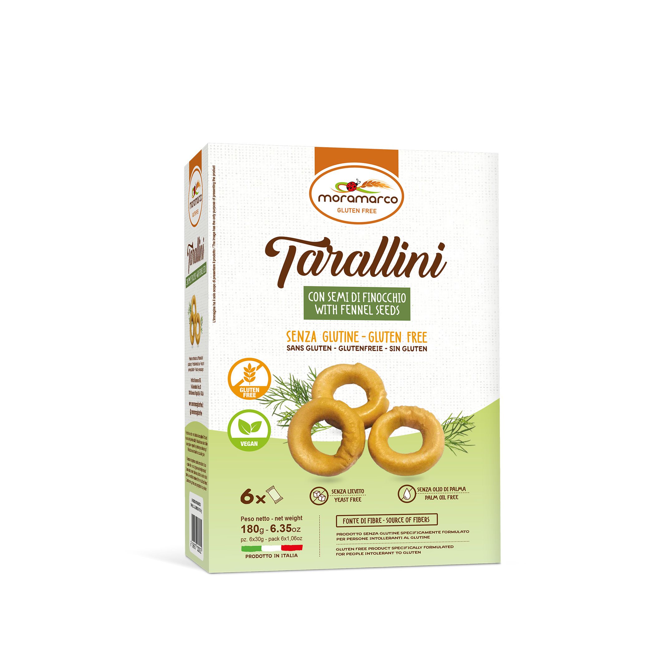 Tarallini Senza Glutine al Finocchio - Moramarco