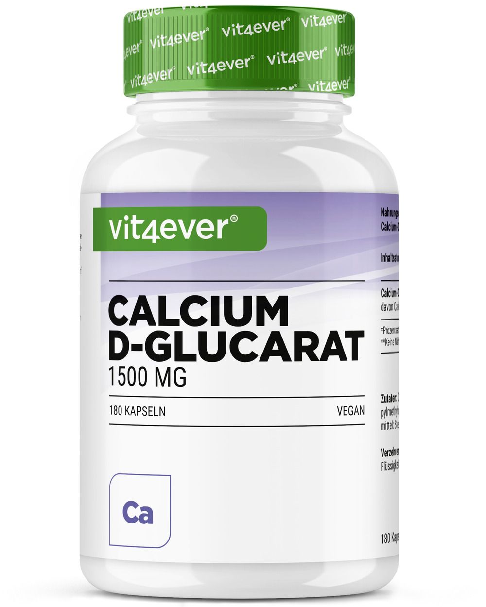 vit4everCalcium D-Glucarat 121 g