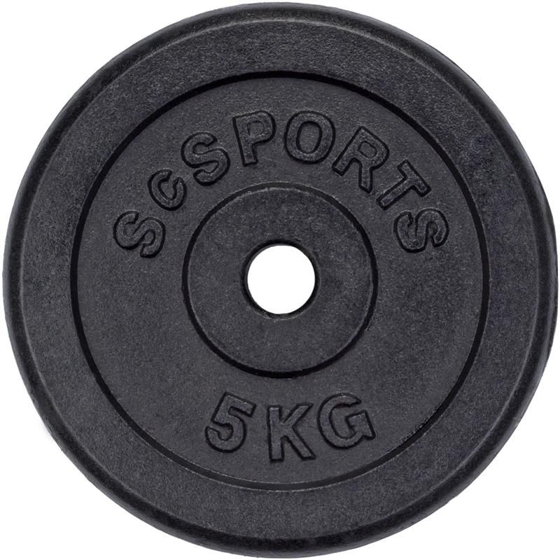 ScSPORTS® Gusseisen   Hantelscheibenset 30 mm